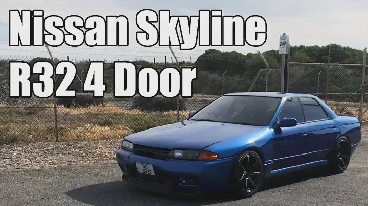 Nissan Skyline R32 GTR front - 4 Door sedan