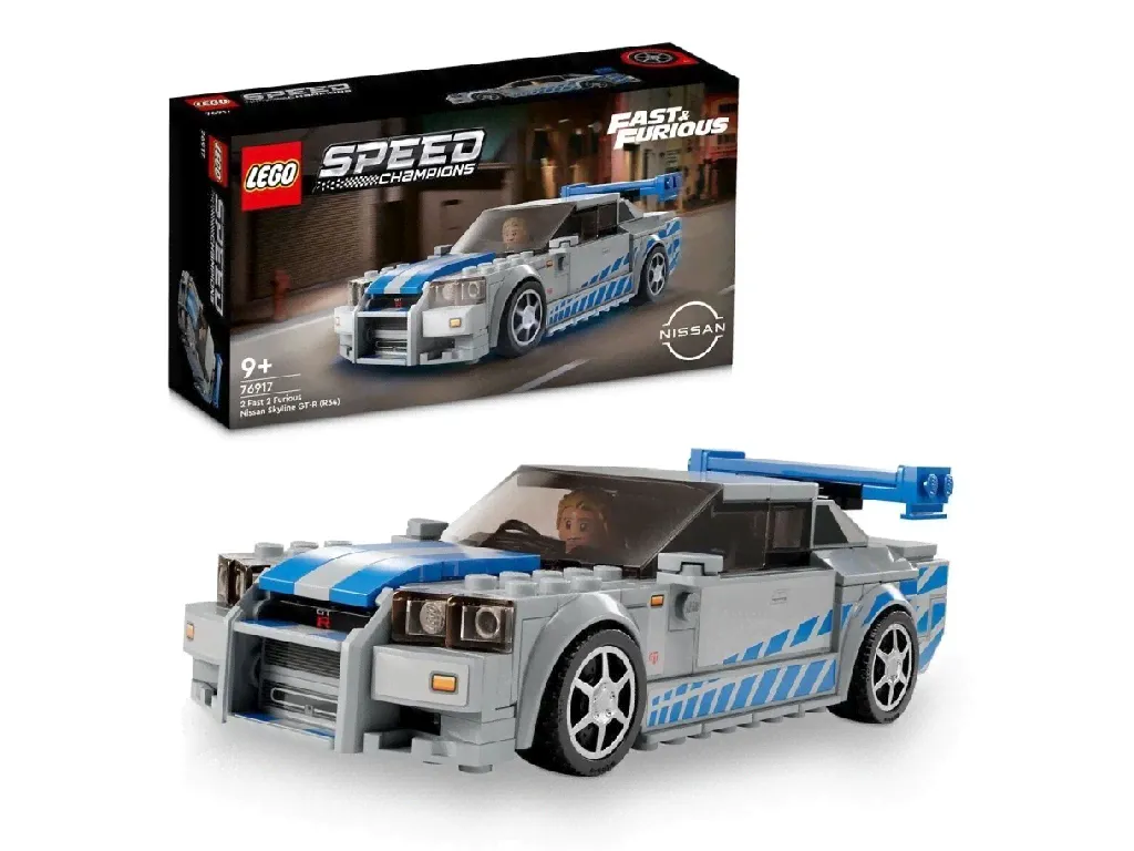 Конструктор LEGO Speed Champions - Nissan Skyline GT-R (R34) Форсаж 2 (76917)
