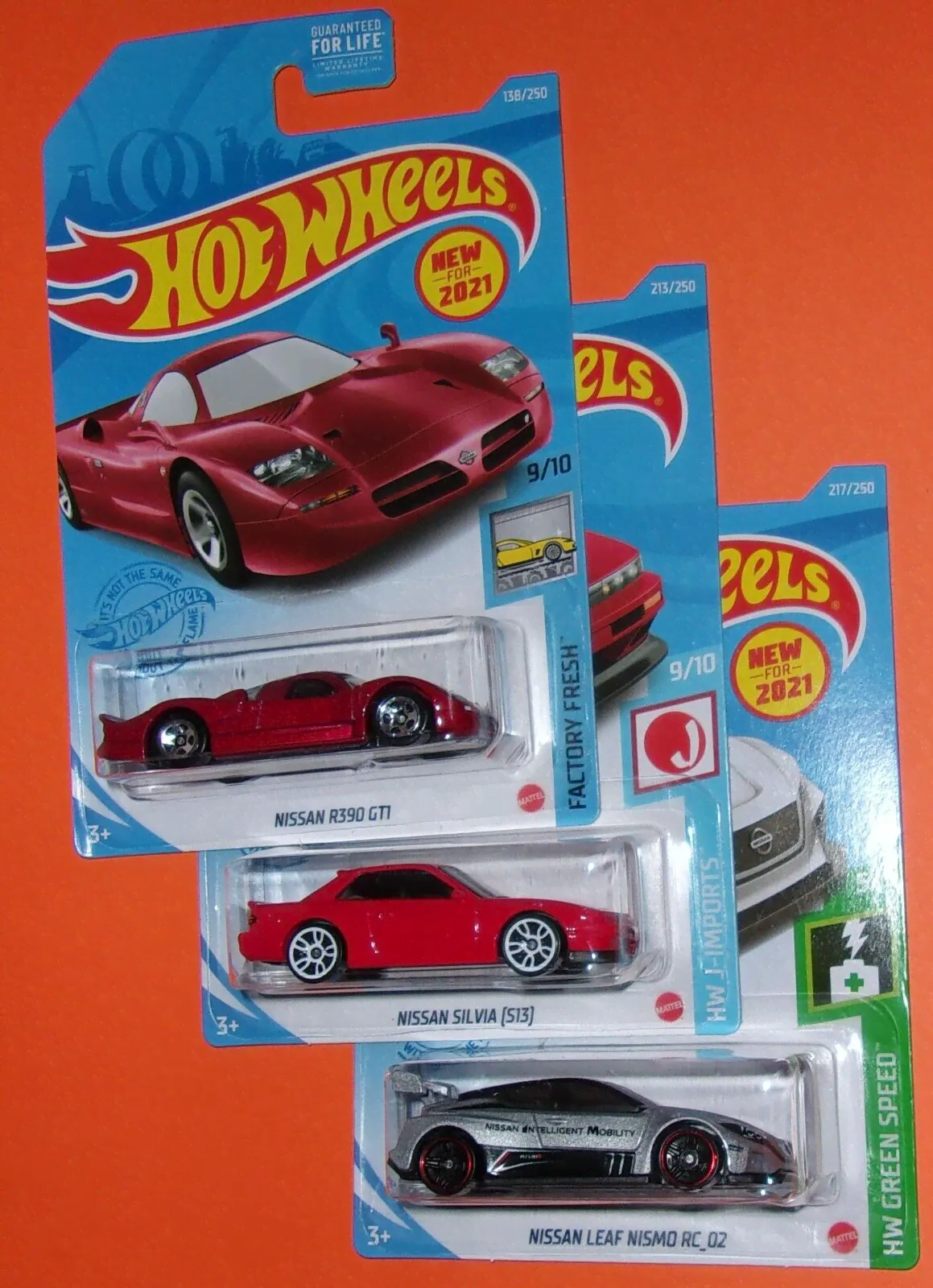 2018-2021 HOT WHEELS NISSAN SKYLINE GT-R R33 R35 GUACZILLA Leaf Nismo CHOOSE