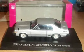 Nissan Skyline 2000 Turbo GT-E-S (1980), DISM, 1:43, металл, фары-светодиоды