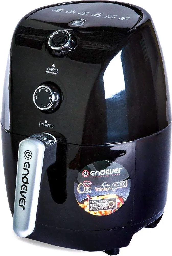 Фритюрница Endever Skyline, AF-100, черный (арт. AF-100)-0