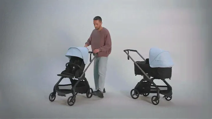 Bugaboo Dragonfly - как складывать и раскладывать коляску с прогулочным блоком