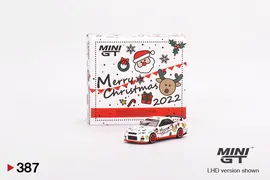 MiniGT 1:64 Nissan Skyline GT-R (R34) Top Secret 2022 Christmas Limited Edition #387