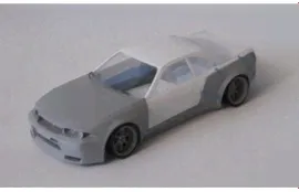 Аэродинамический обвес Pandem Nissan Skyline R33 (Tamiya)