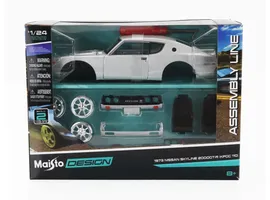 Сборная модель NISSAN Skyline 2000gt-r (kpgc110) Coupe (1973), Silver