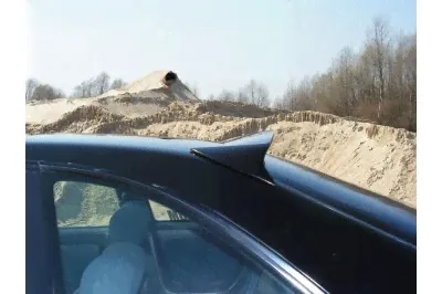 Накладка на заднее стекло на Nissan Skyline R33 GTS / GTR