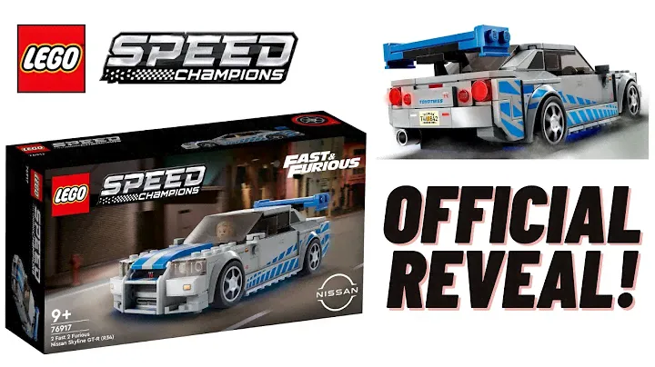 Lego 76917 2 Fast 2 Furious - Nissan Skyline GT-R (R34) Reveal!