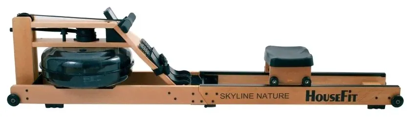 Гребной тренажер HouseFit Skyline Nature черный/коричневый