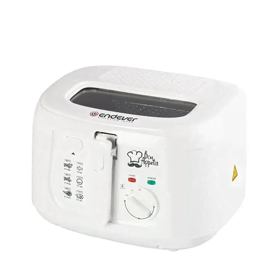 Фритюрница Endever Skyline FR-111, белый,1800 Вт, емкость 2,5 л