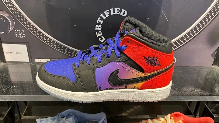 Air Jordan 1 Mid (GS) “Skyline” - Style Code: DX4379-400