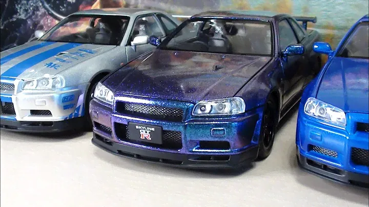 Ещё одна версия: 1/24 1999 Nissan Skyline GT R R34. Но это 1/22.