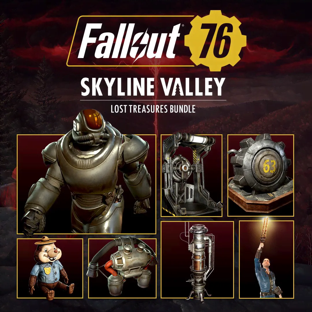Fallout 76: Skyline Valley - Lost Treasures Bundle для Xbox Series X|S-0