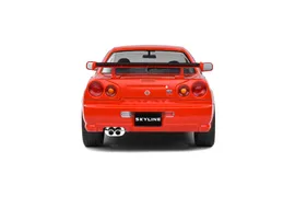 Масштабная модель Nissan Skyline GTR R34 1999 красный с черным лучшая цена!
