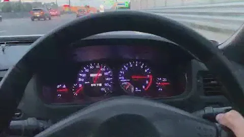 Skyline R33 45v4 Rb25det разгон