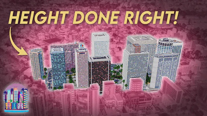 Using the New Skyscrapers Content Creator Pack to Create a Second Skyline!  | Verde Beach 109