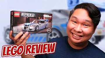 LEGO Speed Champions 76917 2 Fast 2 Furious Nissan Skyline GT-R (R34) - Right Hand Drive Wut?