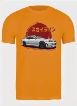 Футболка классическая Skyline GTR R34
