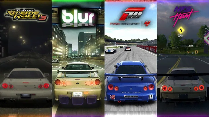NISSAN SKYLINE R34 GTR In Racing Games