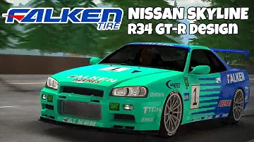 Falken Nissan Skyline R34 GTR | Car Parking Multiplayer